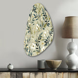 Zen Foliage - Asymmetric Metal Wall Art