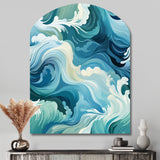 Ocean Spray - Asymmetric Metal Wall Art