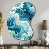 Ocean Spray - Asymmetric Metal Wall Art