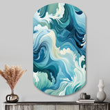 Ocean Spray - Asymmetric Metal Wall Art