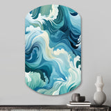 Ocean Spray - Asymmetric Metal Wall Art