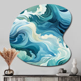 Ocean Spray - Asymmetric Metal Wall Art