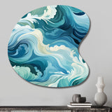 Ocean Spray - Asymmetric Metal Wall Art