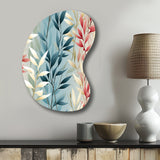 Natures Botanical Ferns Jungle Harmony - Asymmetric Metal Wall Art