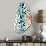 Natures Botanical Ferns Jungle Harmony - Asymmetric Metal Wall Art