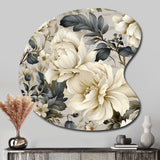 Urban Victorian Splendor Victorian Pattern - Asymmetric Metal Wall Art