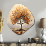 Wild Essence of Africa Tree - Asymmetric Metal Wall Art