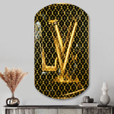 Luxury Brand Design I - Asymmetric Metal Wall Art