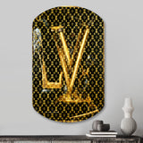 Luxury Brand Design I - Asymmetric Metal Wall Art