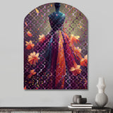 Luxurious Fantasy Dress I - Asymmetric Metal Wall Art