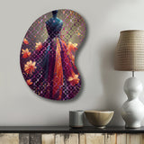 Luxurious Fantasy Dress I - Asymmetric Metal Wall Art