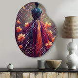 Luxurious Fantasy Dress I - Asymmetric Metal Wall Art