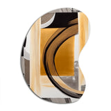 Glam Art Deco Abstract III - Asymmetric Metal Wall Art