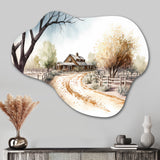 Welcome To The Ranch - Asymmetric Metal Wall Art