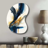 Stylish Spiral Abstract I - Asymmetric Metal Wall Art