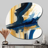 Stylish Spiral Abstract V - Asymmetric Metal Wall Art