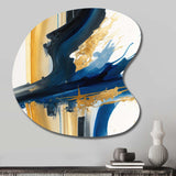 Stylish Spiral Abstract V - Asymmetric Metal Wall Art