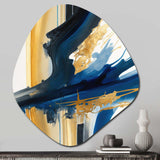 Stylish Spiral Abstract V - Asymmetric Metal Wall Art