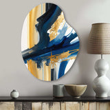 Stylish Spiral Abstract V - Asymmetric Metal Wall Art