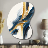 Stylish Spiral Abstract VI - Asymmetric Metal Wall Art