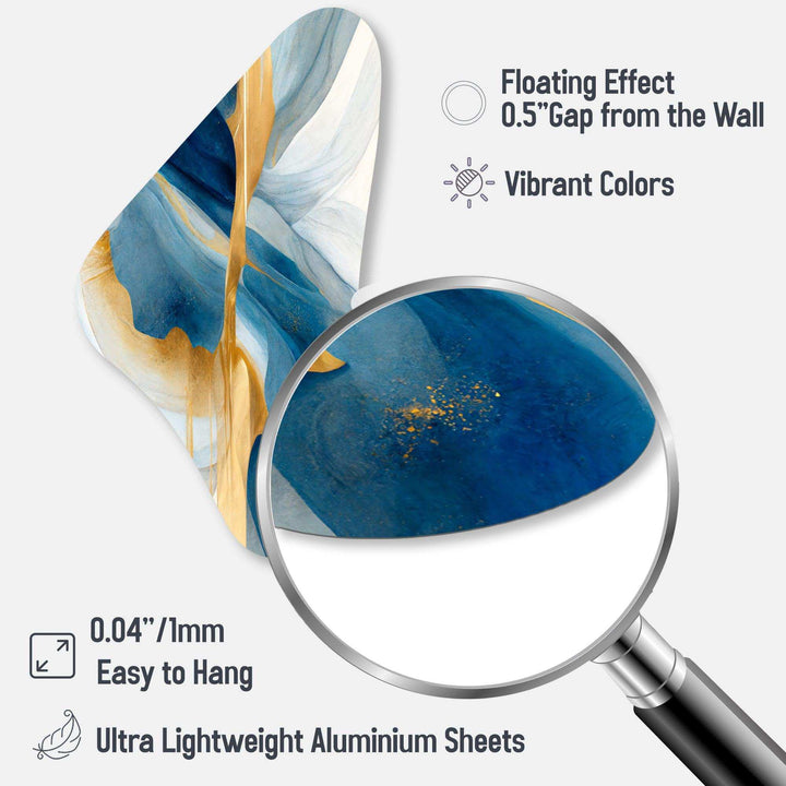 Bold Expression Art I - Asymmetric Metal Wall Art