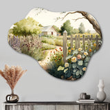 Farm Fresh Garden II - Asymmetric Metal Wall Art