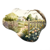 Farm Fresh Garden II - Asymmetric Metal Wall Art