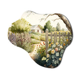 Farm Fresh Garden II - Asymmetric Metal Wall Art