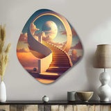 Stairs To Heaven II - Asymmetric Metal Wall Art