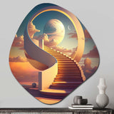 Stairs To Heaven II - Asymmetric Metal Wall Art