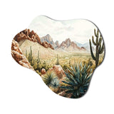 Arizona Desert IV - Asymmetric Metal Wall Art