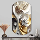 Abstract Geode Liquid - Asymmetric Metal Wall Art