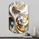 Abstract Geode Liquid - Asymmetric Metal Wall Art