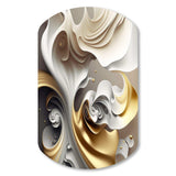 Abstract Geode Liquid - Asymmetric Metal Wall Art