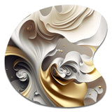 Abstract Geode Liquid - Asymmetric Metal Wall Art