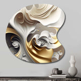 Abstract Geode Liquid - Asymmetric Metal Wall Art