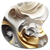 Abstract Geode Liquid - Asymmetric Metal Wall Art