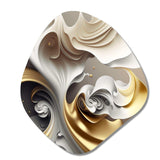 Abstract Geode Liquid - Asymmetric Metal Wall Art