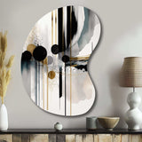 Abstract Transitional Shapes V - Asymmetric Metal Wall Art