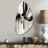 Abstract Transitional Shapes V - Asymmetric Metal Wall Art