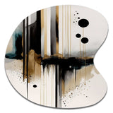 Abstract Transitional Modern Shapes I - Asymmetric Metal Wall Art