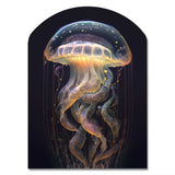 Jellyfish III - Asymmetric Metal Wall Art