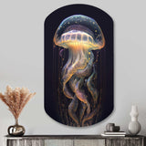 Jellyfish III - Asymmetric Metal Wall Art