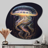 Jellyfish III - Asymmetric Metal Wall Art