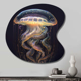 Jellyfish III - Asymmetric Metal Wall Art