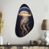 Jellyfish III - Asymmetric Metal Wall Art