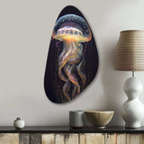 Jellyfish III - Asymmetric Metal Wall Art