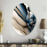 Hyperrealistic Peony Flowers II - Asymmetric Metal Wall Art