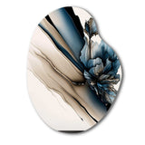 Hyperrealistic Peony Flowers II - Asymmetric Metal Wall Art