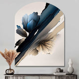 Hyperrealistic Peony Flowers III - Asymmetric Metal Wall Art